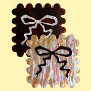 Set of 2 Bow Coasters
